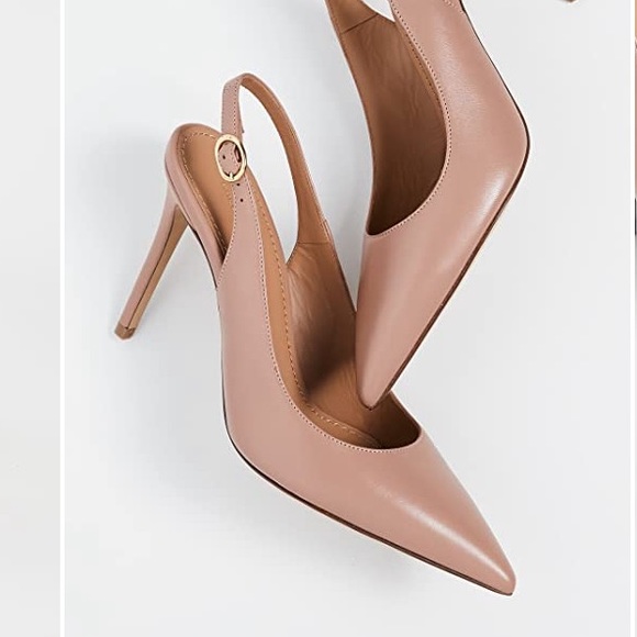 Mansur Gavriel Classic Pump 100 mm in Nude - Picture 4 of 10
